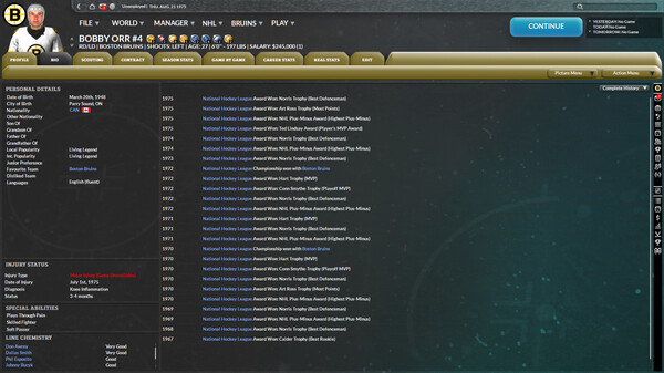 Screenshot 7 of Franchise Hockey Manager 9