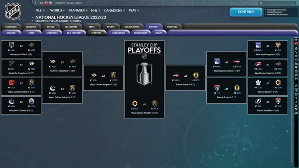 Screenshot 8 of Franchise Hockey Manager 9