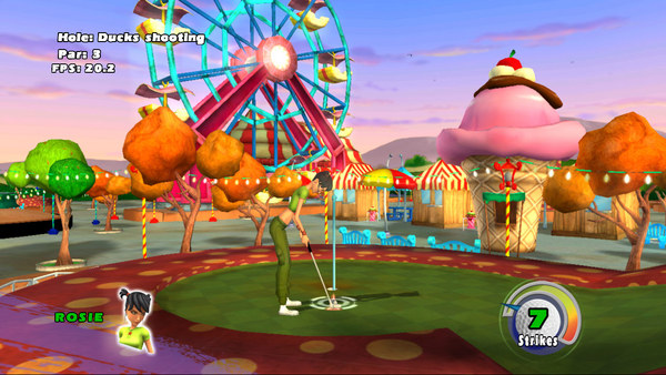 Screenshot 1 of 3D Ultra™ Minigolf Adventures