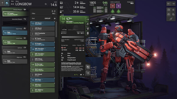 Screenshot 2 of Phantom Brigade