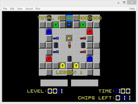 Screenshot 1 of Chip's Challenge 1