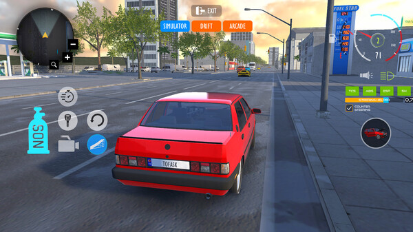 Screenshot 1 of Tofas Sahin: Online Car Driving