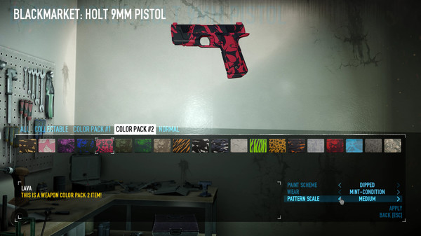 Screenshot 2 of PAYDAY 2: Weapon Color Pack 2