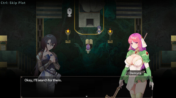 Screenshot 2 of The Agnietta ~The holy healer & the cursed dungeon~