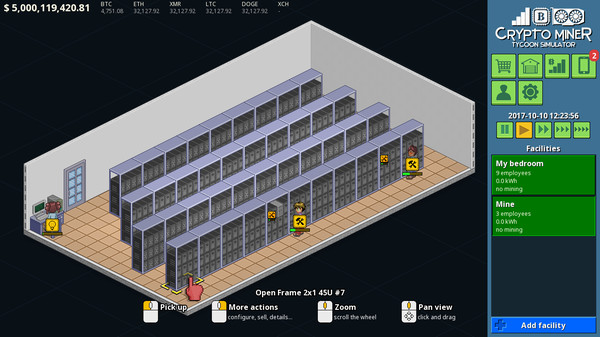 Screenshot 2 of Crypto Miner Tycoon Simulator