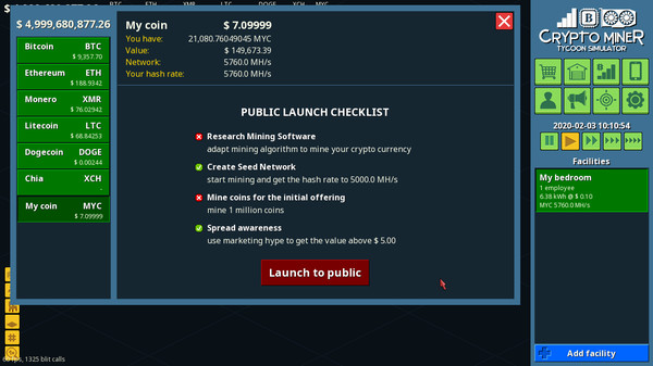 Screenshot 14 of Crypto Miner Tycoon Simulator
