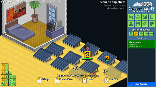 Screenshot 5 of Crypto Miner Tycoon Simulator