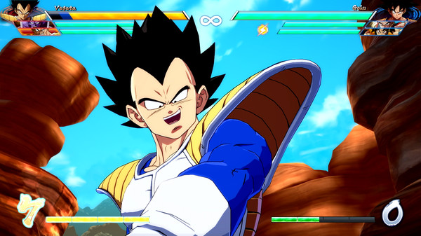 Screenshot 1 of DRAGON BALL FighterZ - Vegeta