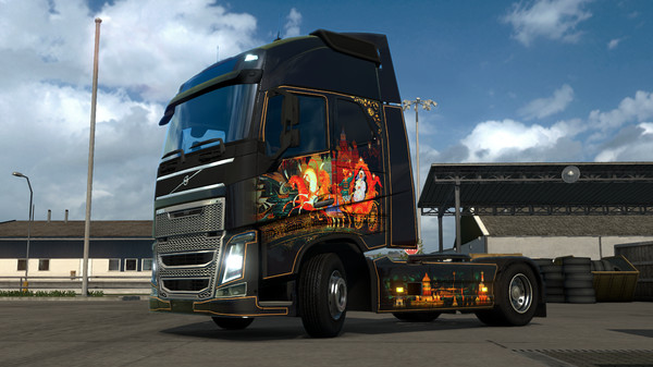 Screenshot 1 of Euro Truck Simulator 2 - Russian Paint Jobs Pack