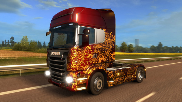 Screenshot 5 of Euro Truck Simulator 2 - Russian Paint Jobs Pack