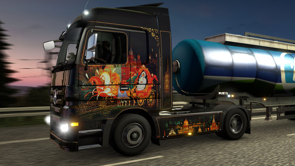 Screenshot 6 of Euro Truck Simulator 2 - Russian Paint Jobs Pack