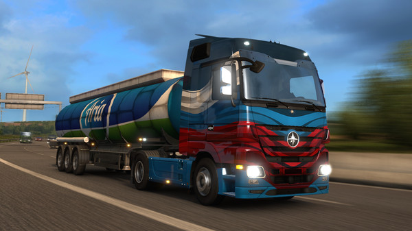 Screenshot 7 of Euro Truck Simulator 2 - Russian Paint Jobs Pack