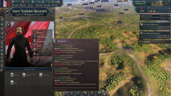 Screenshot 3 of Victoria 3: Voice of the People