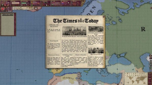 Screenshot 3 of Victoria II: Heart of Darkness