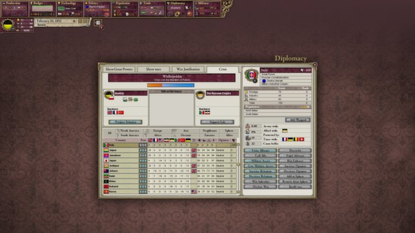 Screenshot 9 of Victoria II: Heart of Darkness