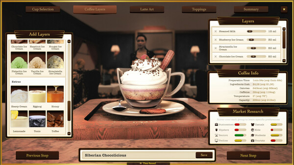 Screenshot 2 of Espresso Tycoon