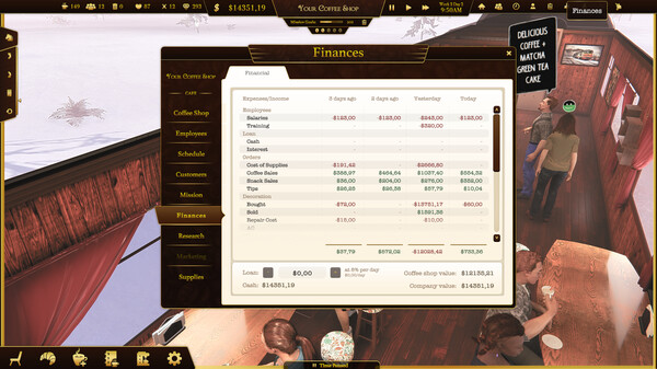 Screenshot 19 of Espresso Tycoon