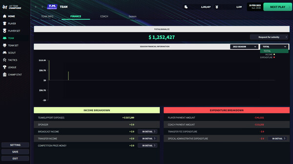 Screenshot 5 of League Manager 2023