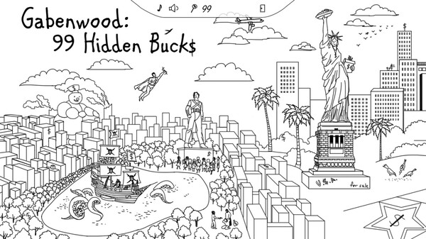 Screenshot 1 of Gabenwood: 99 Hidden Bucks