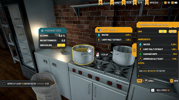 Screenshot 2 of Brewpub Simulator