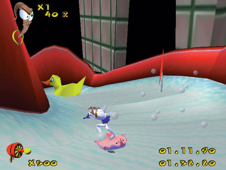 Screenshot 1 of Earthworm Jim 3D