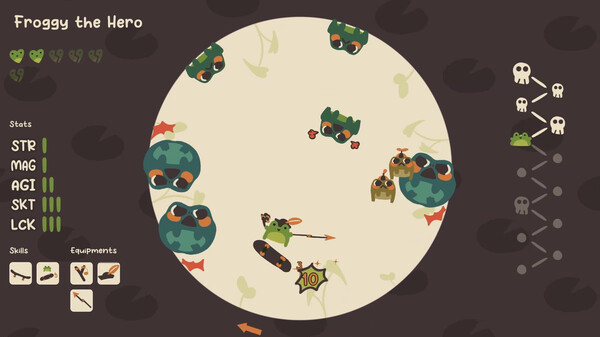 Screenshot 5 of Froggy's Battle