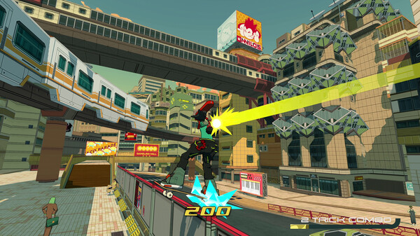 Screenshot 1 of Bomb Rush Cyberfunk