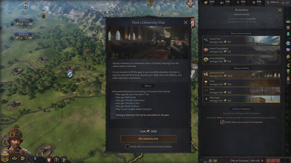 Screenshot 2 of Crusader Kings III: Wards & Wardens