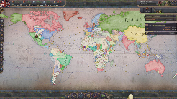 Screenshot 4 of Victoria 3: Dawn of Wonder