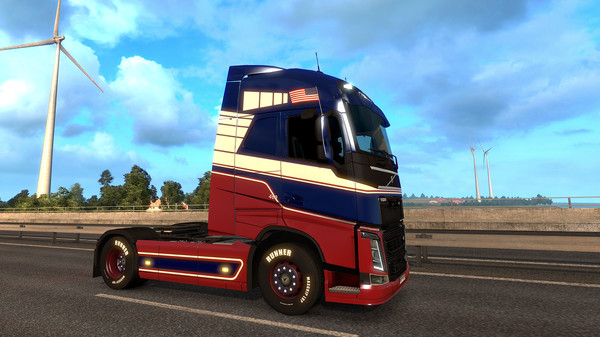 Screenshot 1 of Euro Truck Simulator 2 - National Window Flags