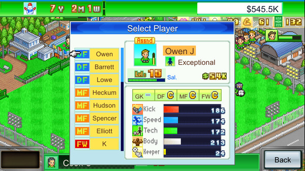 Screenshot 2 of Pocket League Story