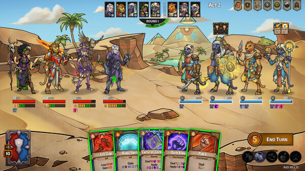 Screenshot 2 of Across The Obelisk: Sands of Ulminin