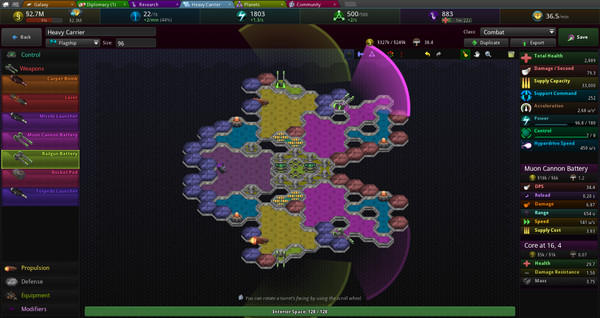 Screenshot 2 of Star Ruler 2