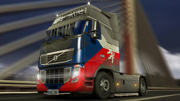 Screenshot 3 of Euro Truck Simulator 2 - Czech Paint Jobs Pack