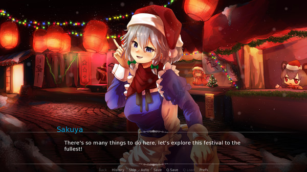 Screenshot 1 of Christmas Celebration With Sakuya Izayoi