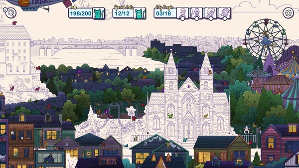 Screenshot 3 of Hidden Cats in Spooky Town