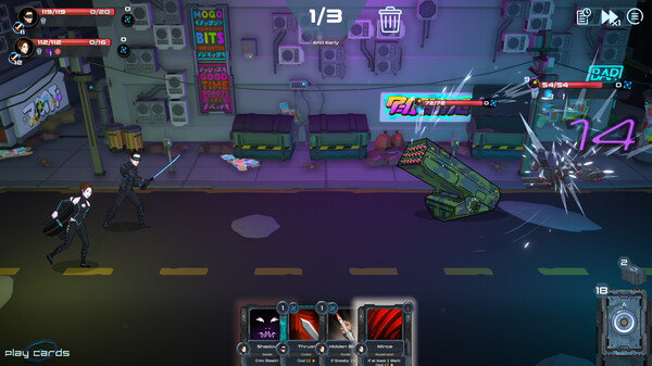 Screenshot 1 of Metroplex Zero: Sci-Fi Card Battler