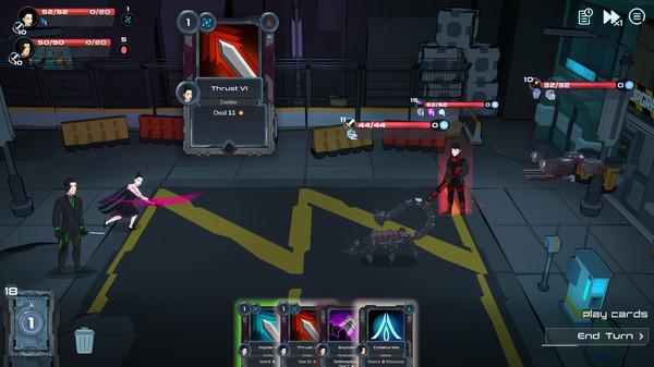 Screenshot 10 of Metroplex Zero: Sci-Fi Card Battler