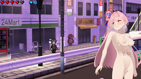 Screenshot 5 of Embarrassed Shina-chan~ the Naked Wandering College Girl