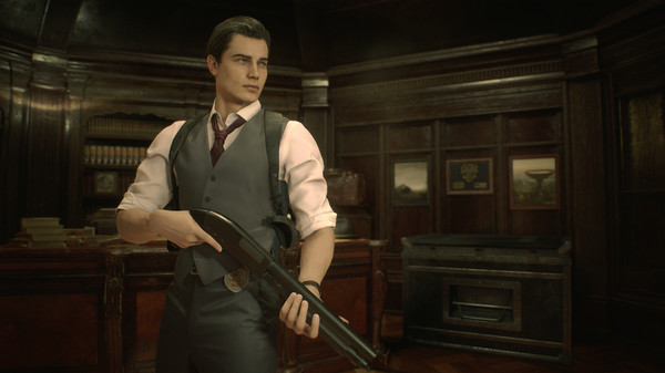 Screenshot 1 of Resident Evil 2 - Leon Costume: Noir