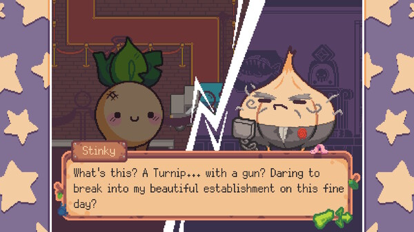 Screenshot 1 of Turnip Boy Robs a Bank