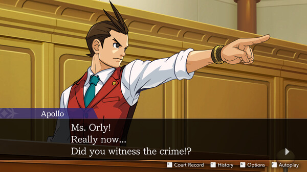 Screenshot 1 of Apollo Justice: Ace Attorney Trilogy