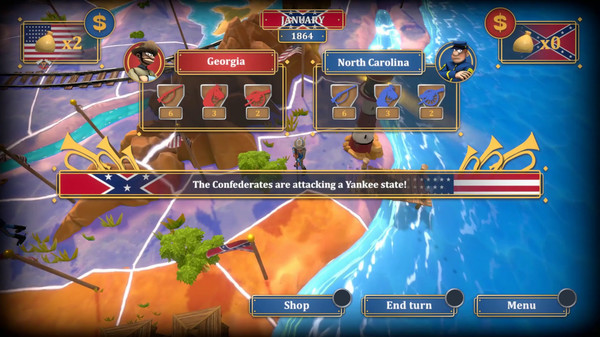 Screenshot 5 of The Bluecoats: North & South