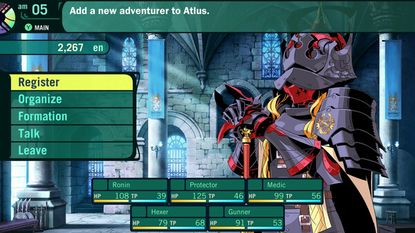 Screenshot 1 of Etrian Odyssey II HD