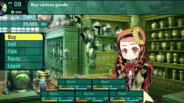 Screenshot 5 of Etrian Odyssey II HD