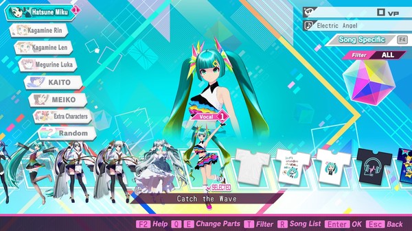 Screenshot 2 of Hatsune Miku: Project DIVA Mega Mix+ Item Unlock Key