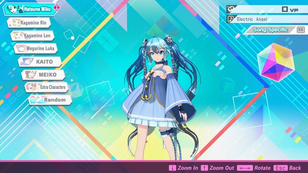 Screenshot 3 of Hatsune Miku: Project DIVA Mega Mix+ Item Unlock Key