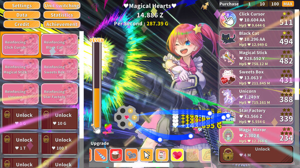 Screenshot 2 of Magical Girl Clicker