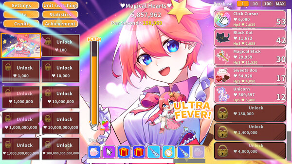 Screenshot 3 of Magical Girl Clicker