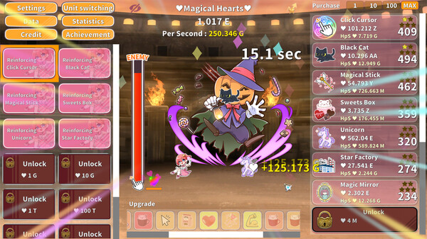 Screenshot 5 of Magical Girl Clicker